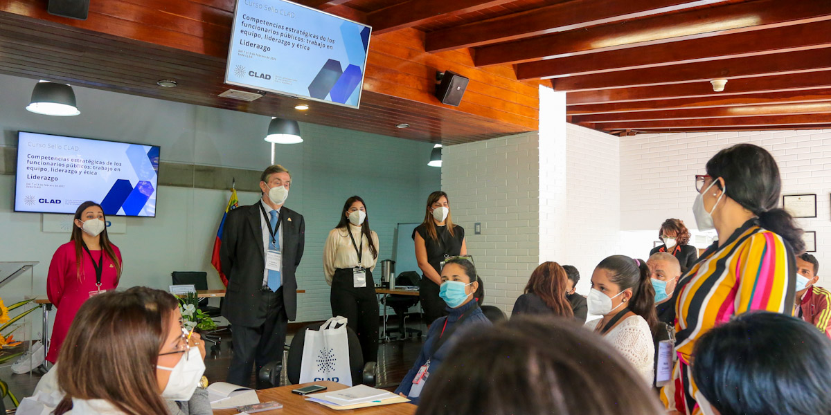 Personal directivo de la Cancillería inicia Taller con Sello CLAD sobre Trabajo en Equipo, Liderazgo y Ética Pública