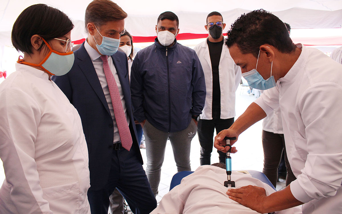 Jornada de salud integral atiende a trabajadores y familiares de la Cancillería