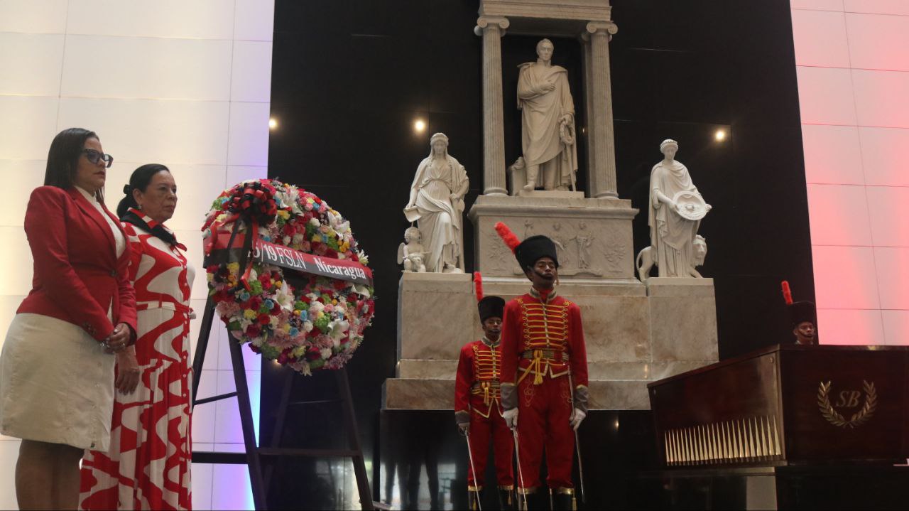 Conmemoran en Caracas 45° aniversario del triunfo de la Revolución Sandinista
