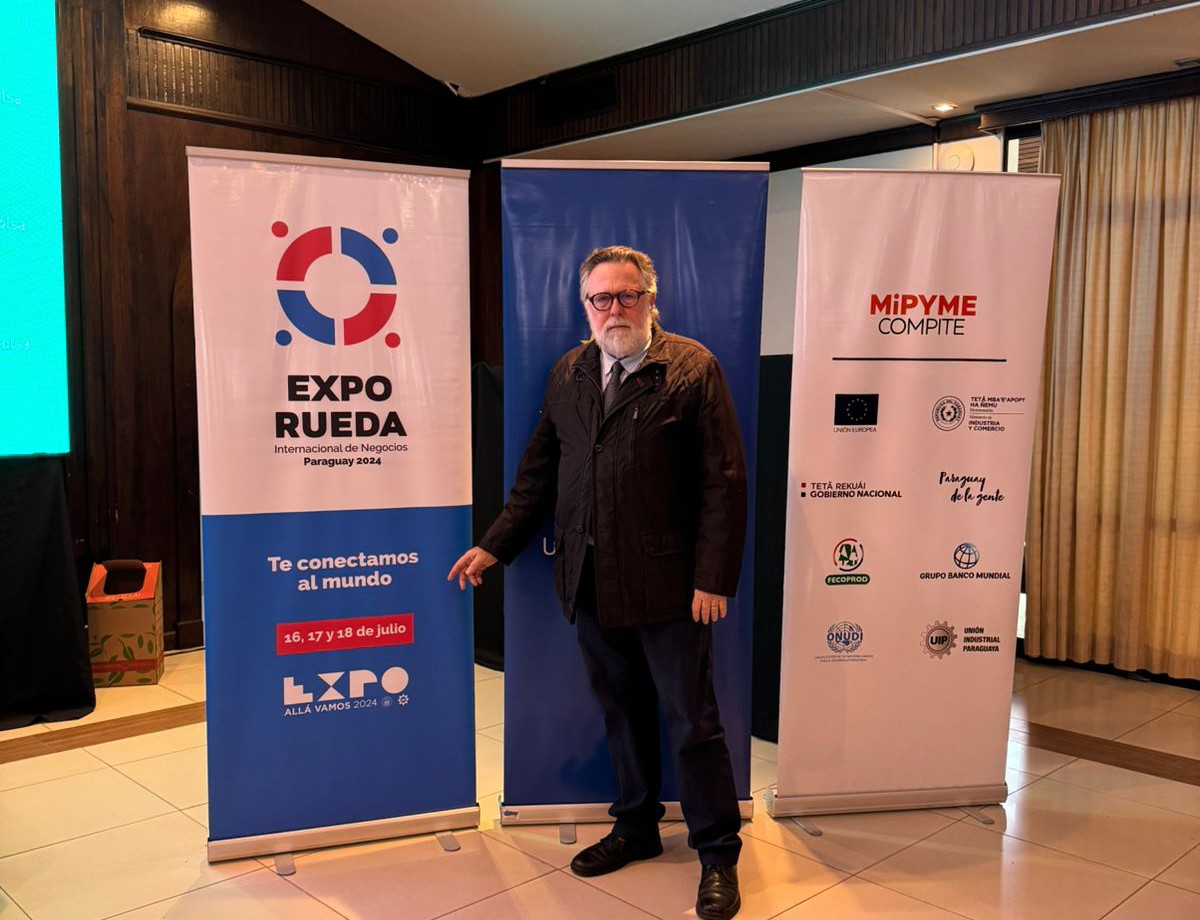 Embajada de Venezuela presente en inauguración de Expo de Negocios Paraguay 2024