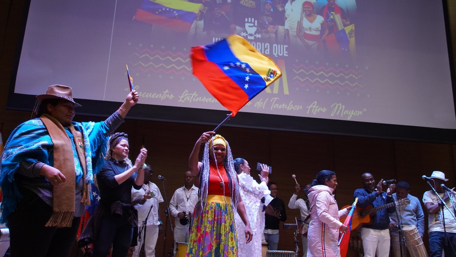 Venezuela, Bolivia y Colombia celebran Encuentro del Tambor Afro Mayor en La Paz