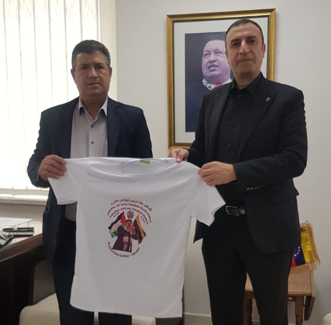 Embajador en Palestina se reúne con miembro de Coalición de Trabajadores