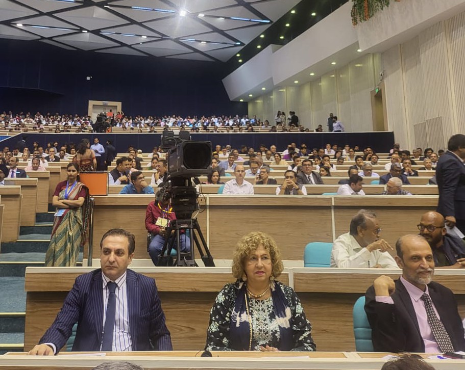 Embajadora de Venezuela participa en Jornada hacia una India Desarrollada