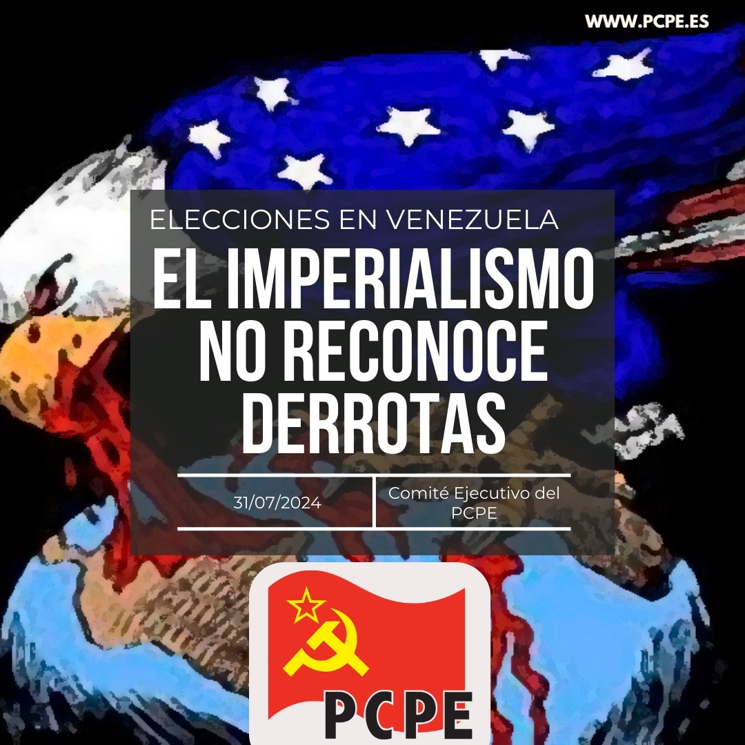 PCPE: El imperialismo no reconocerá la derrota de la extrema derecha