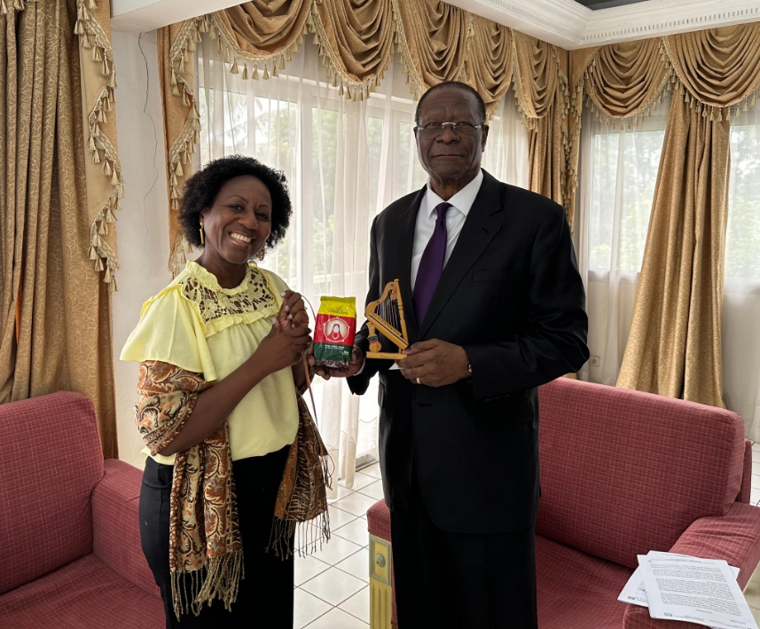 Embajadora de Venezuela se reúne con Decano del Cuerpo Diplomático ante el Congo