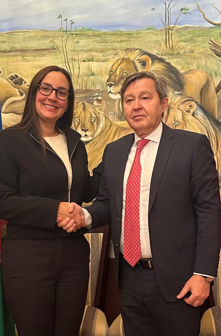 Embajadores de Venezuela y Rusia en Namibia afianzan amistad de sus países