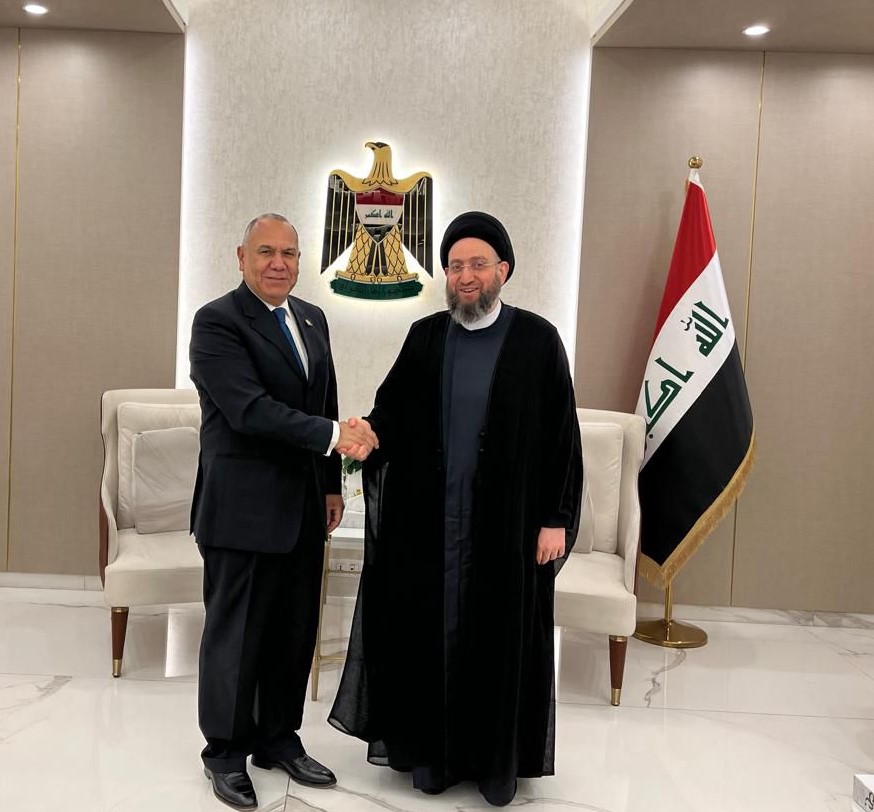 Embajador en Irak expone a líder del Movimiento de Sabiduría la verdad del país