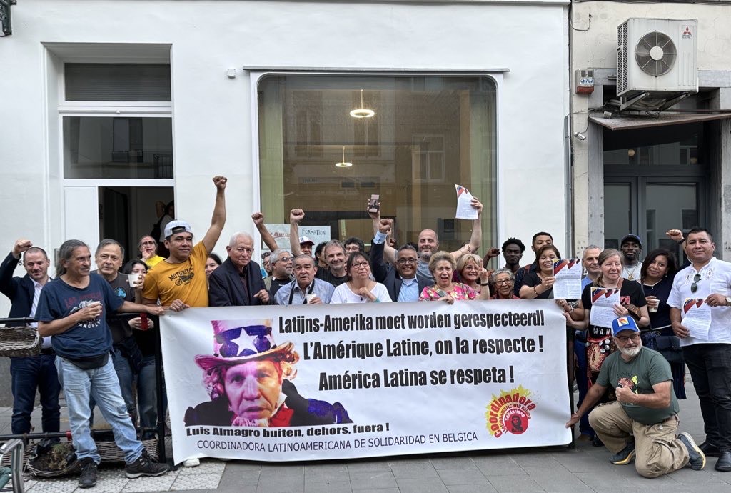 Organizaciones progresistas de Bélgica celebran el triunfo del Presidente Maduro
