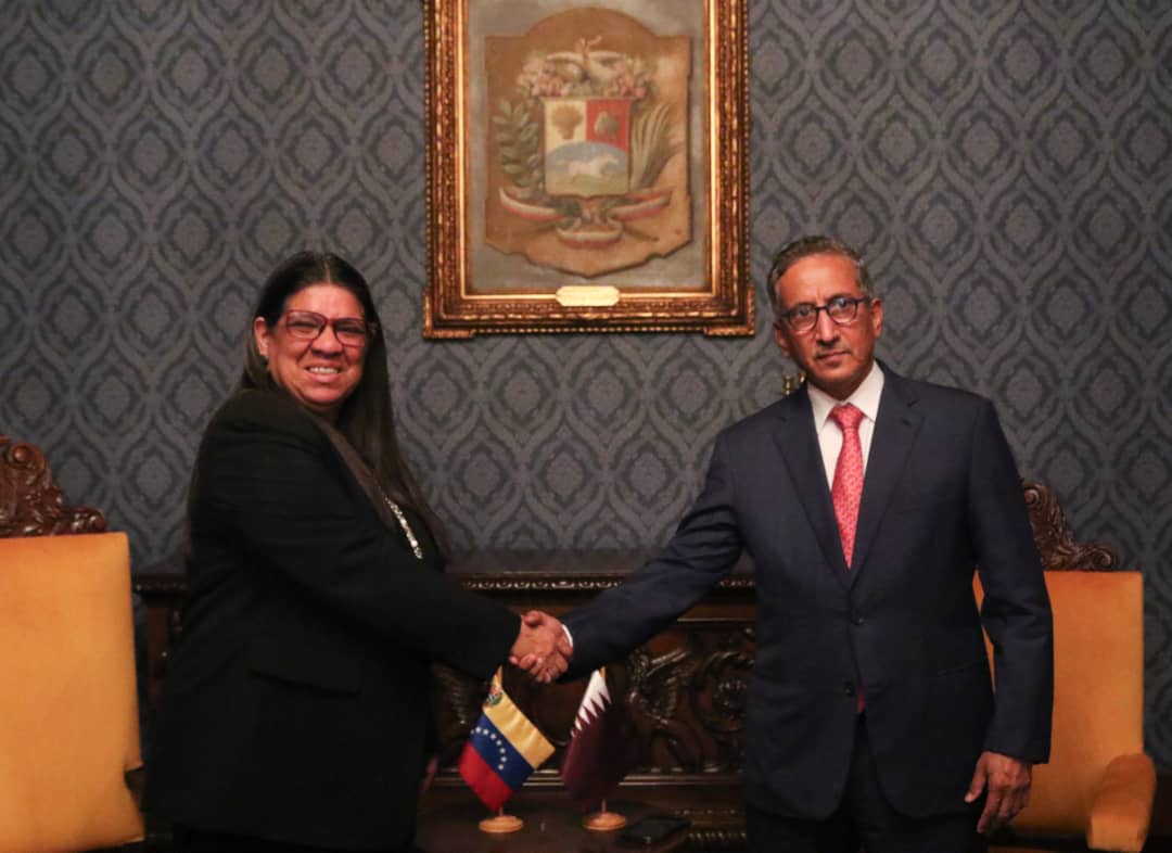Autoridades de Venezuela y Qatar abordan temas de interés bilateral