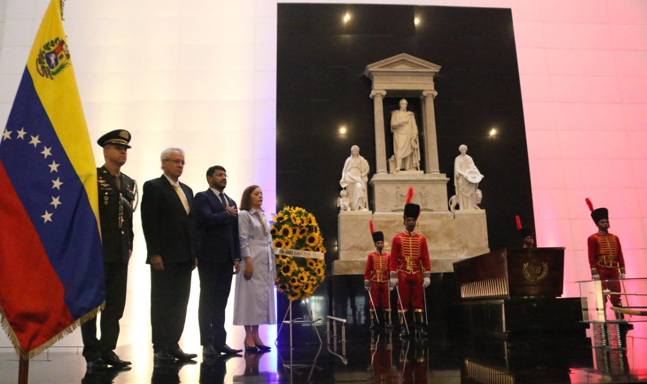 Venezuela se une a la conmemoración de la independencia de Brasil