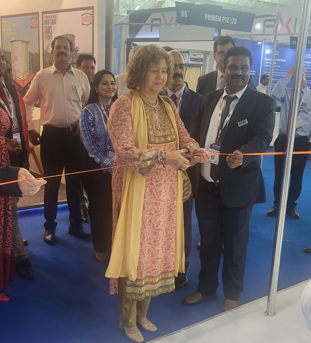 Embajadora en India participa en inauguración de evento Todo sobre el agua 2024