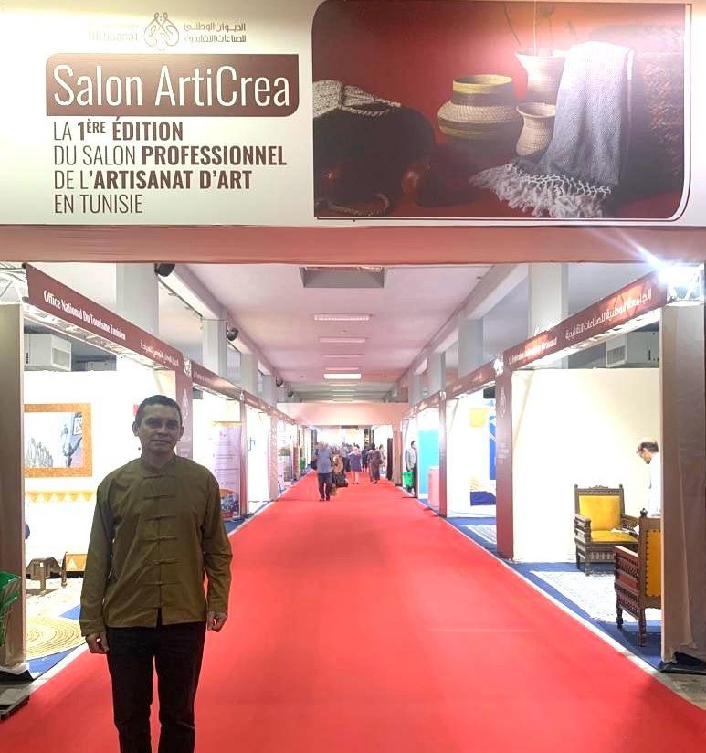 Embajador Bolívar asistió a feria de artesanía tunecina “Articrea 2024”