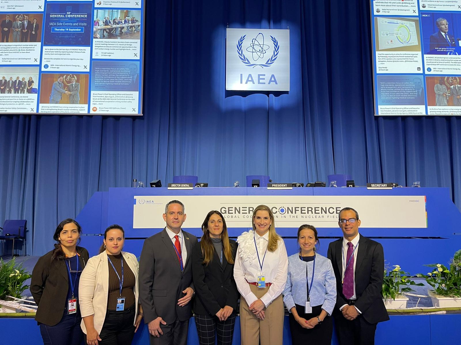 Venezuela electa para integrar Junta de Gobernadores del OIEA