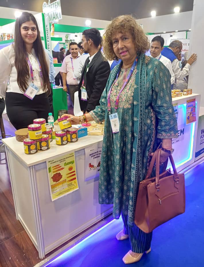 Embajadora Rodríguez participa en inauguración del World Food India 2024