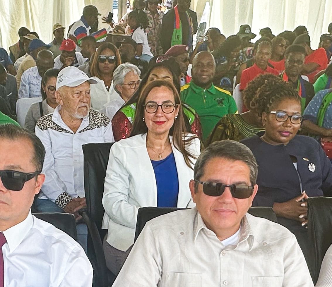Embajada de Venezuela participó en el Manifiesto de Campaña del partido SWAPO