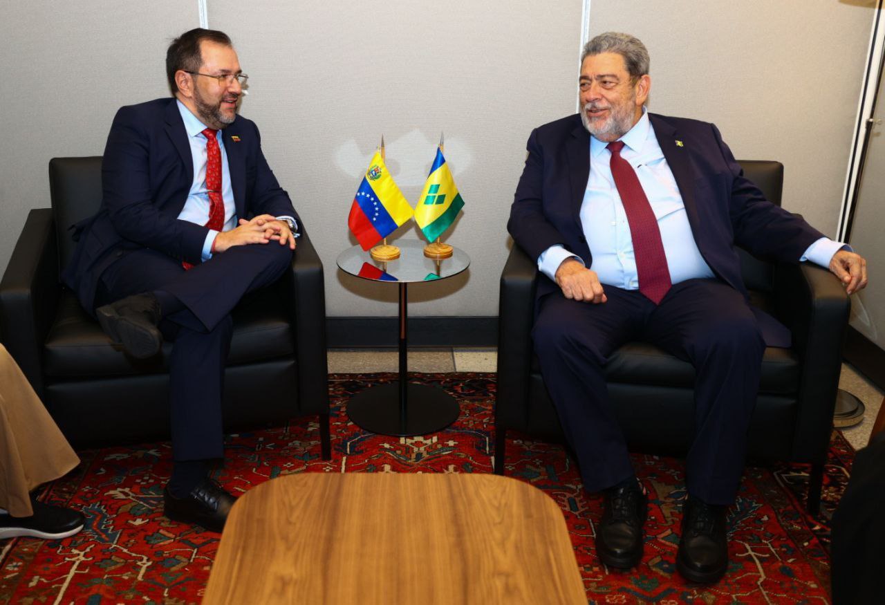 Venezuela y San Vicente y las Granadinas refuerzan su sólida amistad