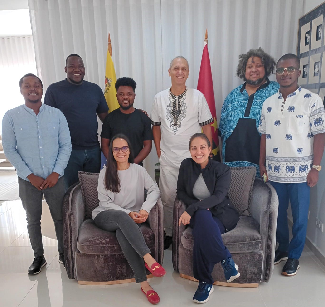 Músicos venezolanos culminan exitosa semana de trabajo en Luanda