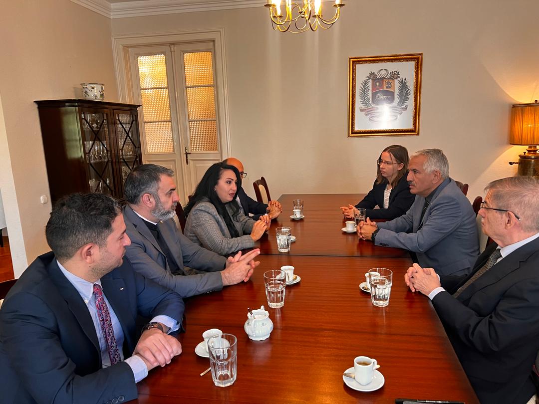 Comité para Asuntos Eclesiásticos de Palestina visita Embajada en Hungría