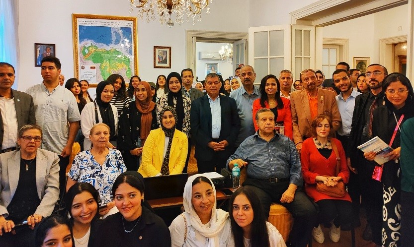 Celebran en Egipto Jornada Mundial contra Fascismo en Solidaridad con Venezuela