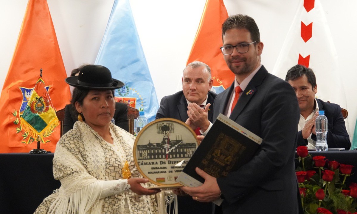 Venezuela asiste a lanzamiento del Proyecto de Ligas Parlamentarias en Bolivia