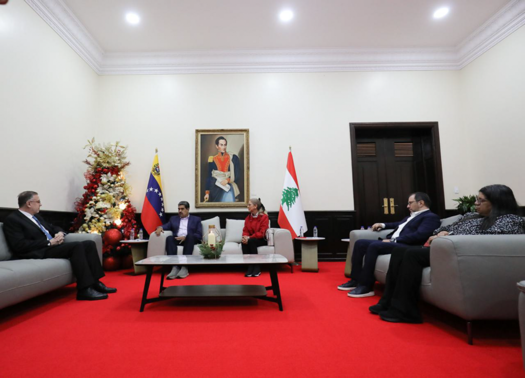 Presidente Maduro se reunió con el embajador de la República Libanesa