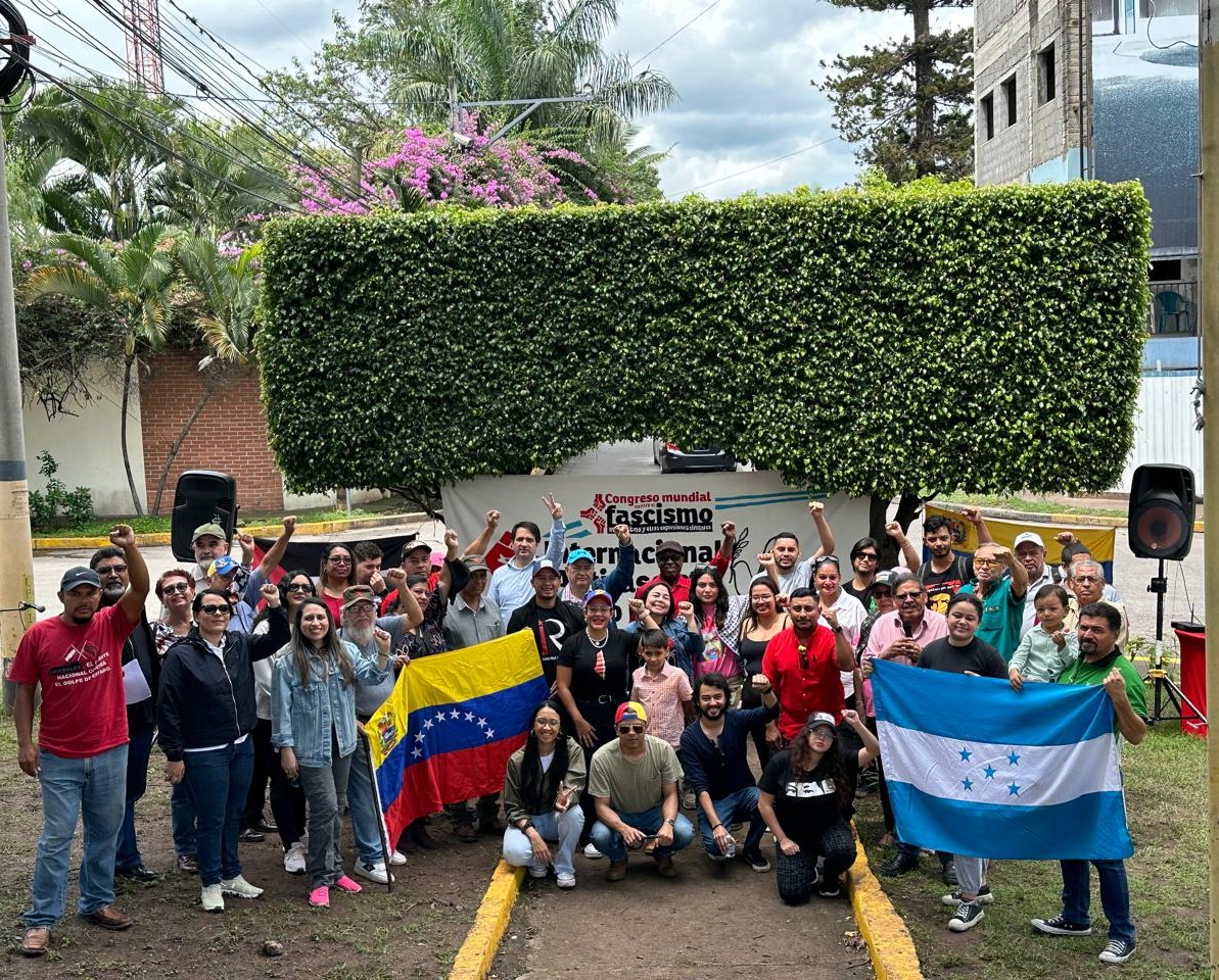 Internacional Antifascista Capítulo Honduras promovió Jornada Mundial