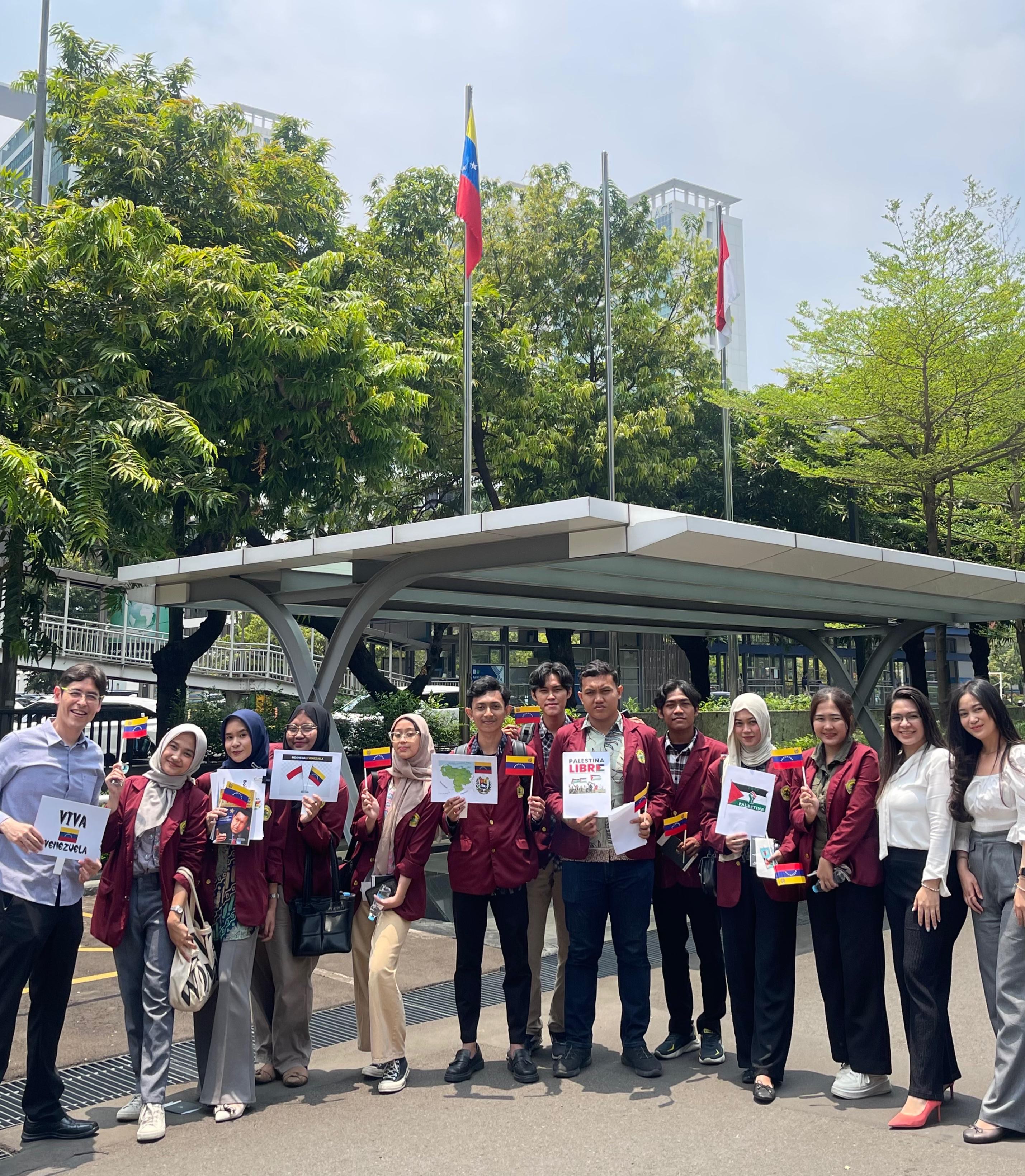 Movimientos sociales de Indonesia se solidarizan con Palestina