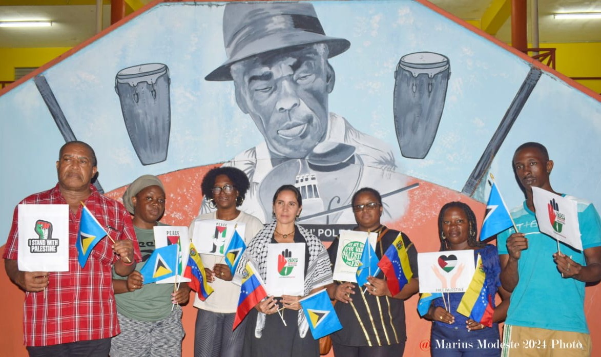 Santa Lucía expresa solidaridad con el pueblo palestino 