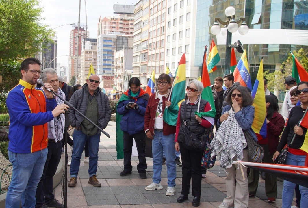 Embajador Trómpiz participa en Jornada Mundial en Apoyo a Palestina y el Líbano