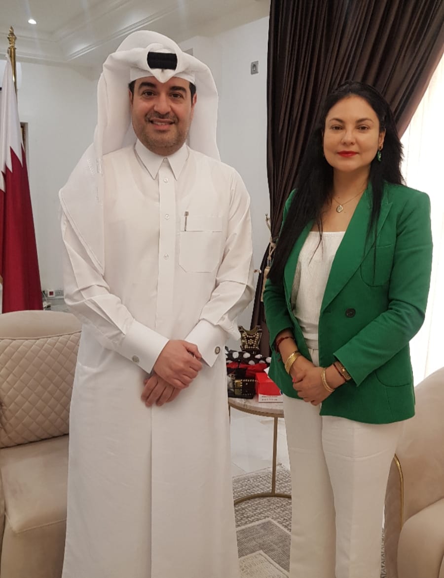 Embajadora en Senegal visita a sus homólogos de Qatar y Arabia Saudita