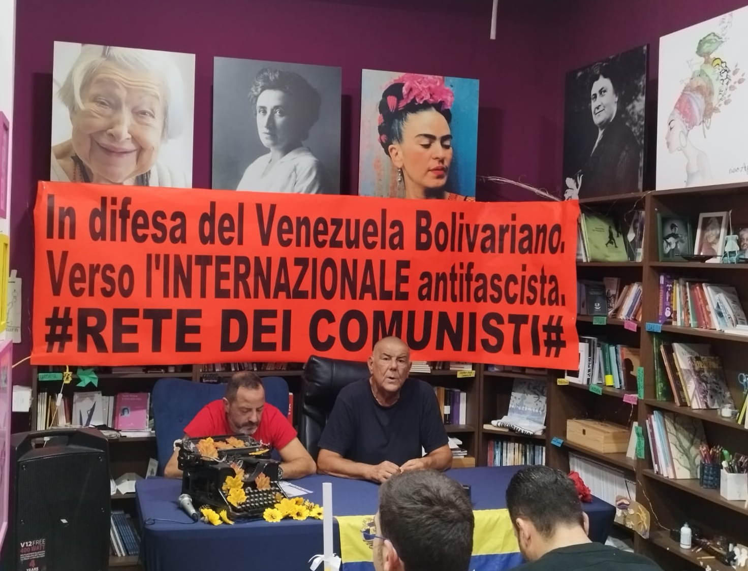 Grupos solidarios en Nápoles impulsan construcción de Internacional Antifascista