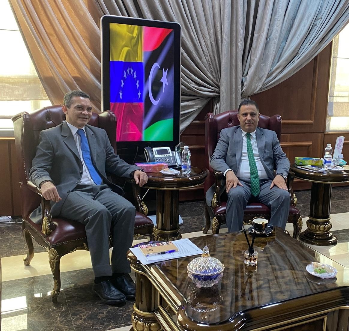 Venezuela y Libia trabajan en agenda conjunta de cooperación