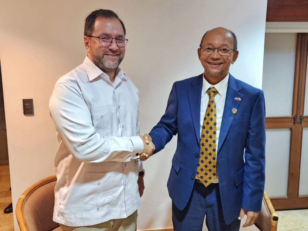 Canciller Yván Gil reafirma amistad con Haití