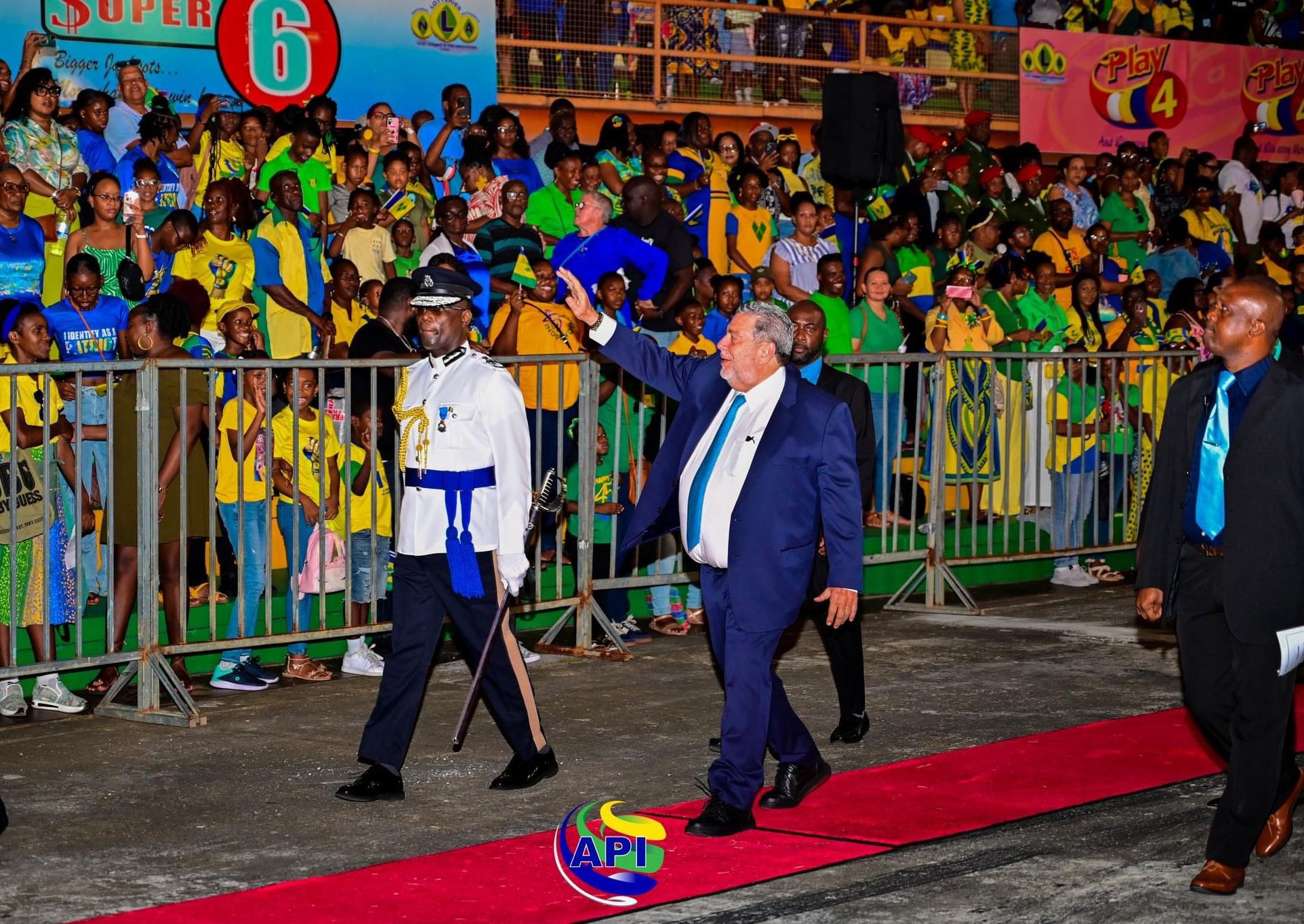 Venezuela presente en acto por Independencia de San Vicente y las Granadinas