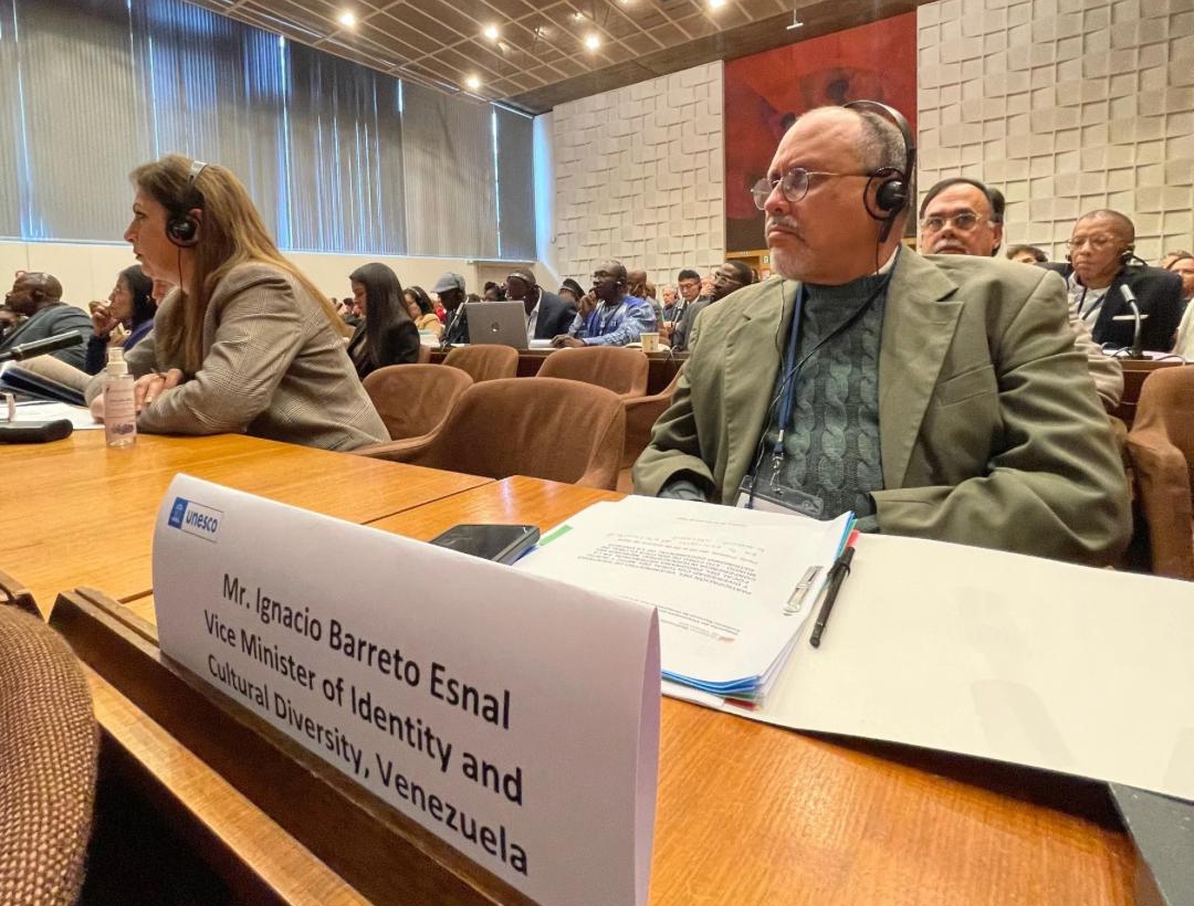 Venezuela destaca logros en Patrimonio Documental en Conferencia de la UNESCO