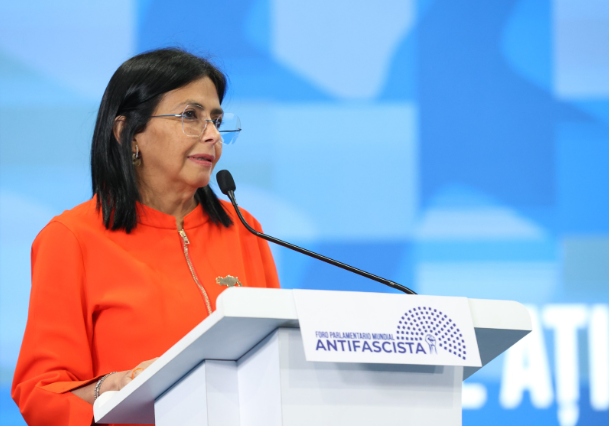 Delcy Rodríguez: 91% de los países sancionados son productores de energía