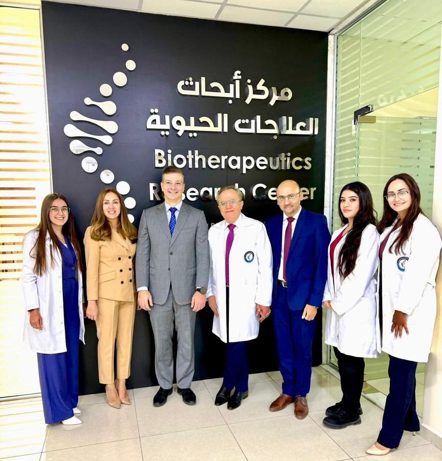 Embajador Biomorgi visita Agencia de Creatividad y Distinción de Damasco