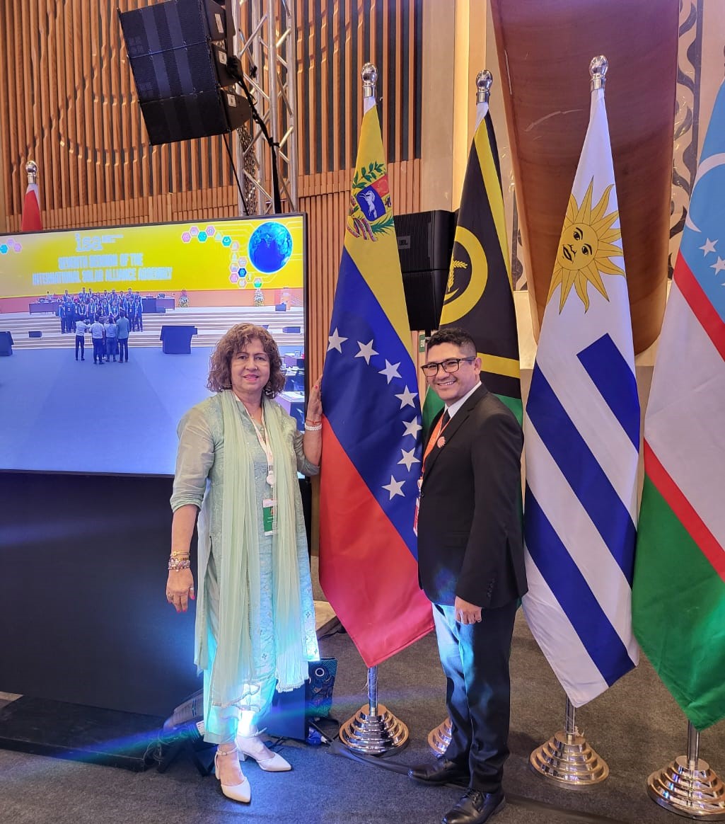 Venezuela participa en 7ª Asamblea de la Alianza Solar Internacional en la India