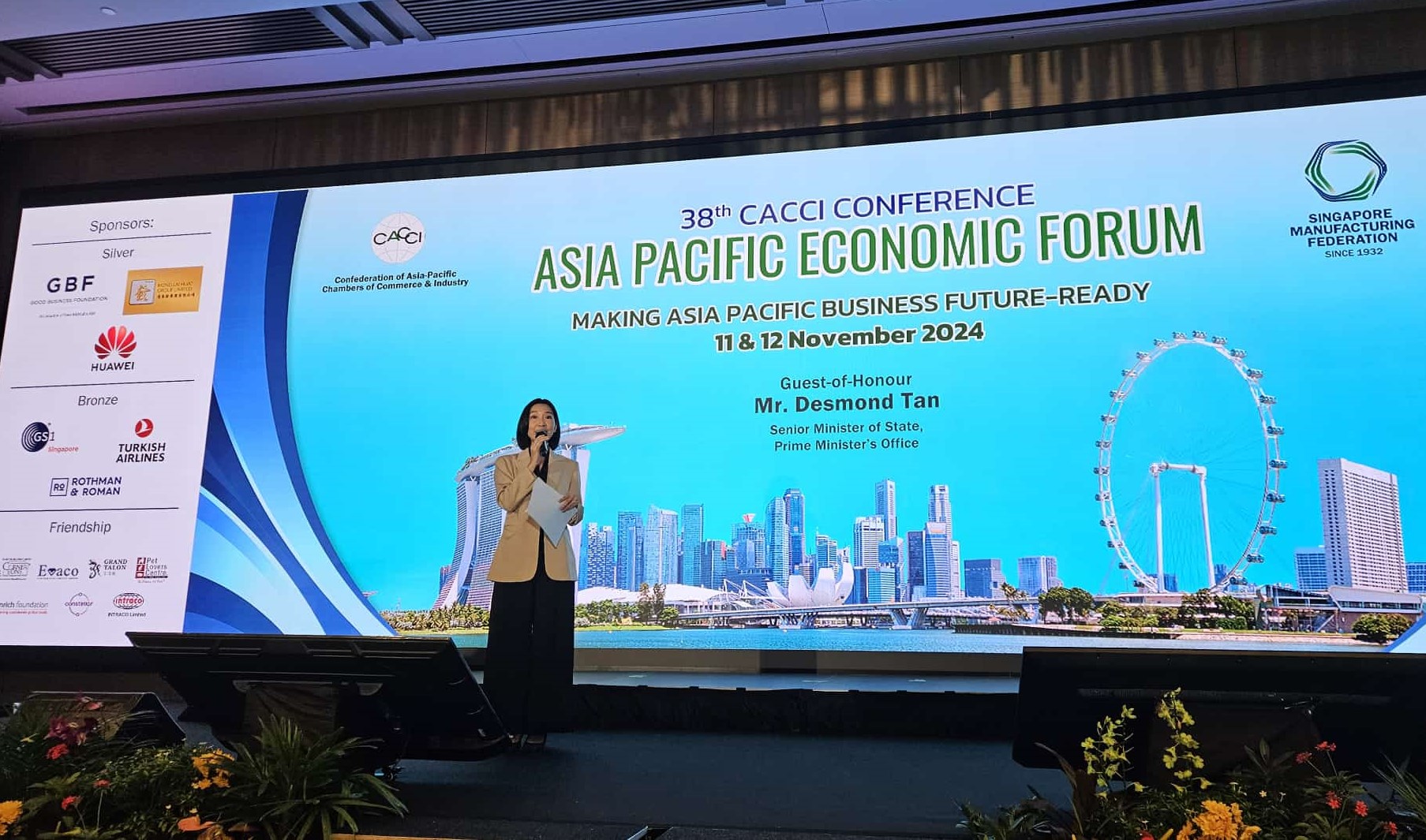 Venezuela presente en 38° Foro Económico de Asia Pacífico en Singapur