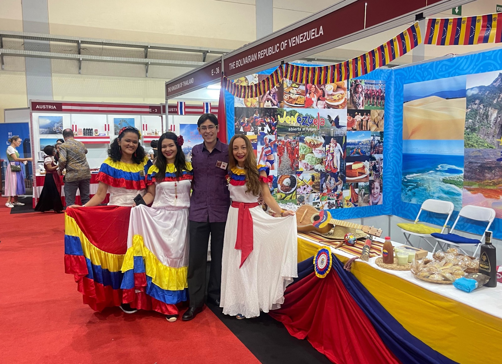 Muestra culinaria y cultural venezolana destaca durante bazar en Indonesia