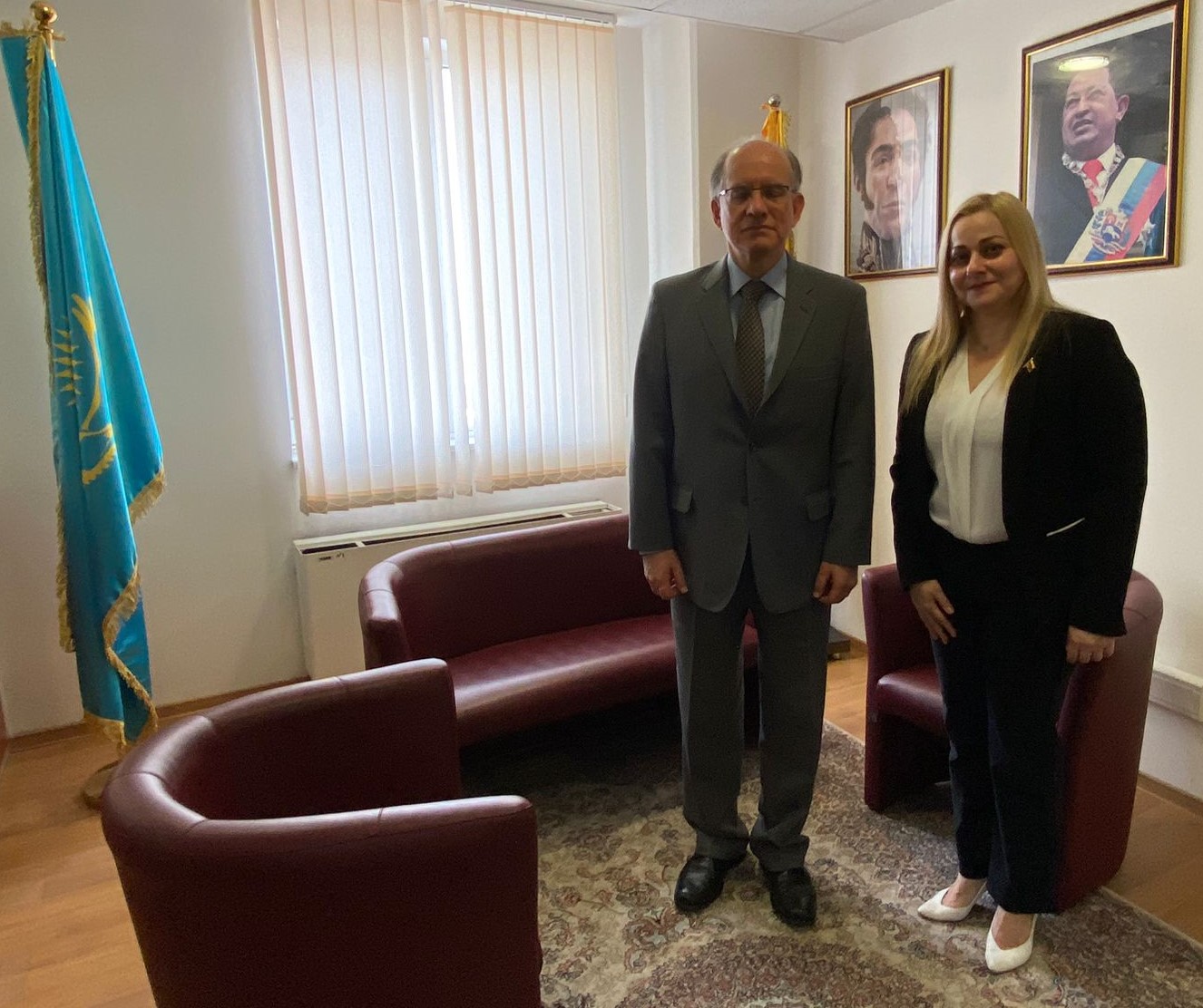 Embajadores de Venezuela y Brasil promueven unidad latinoamericana en Kazajistán