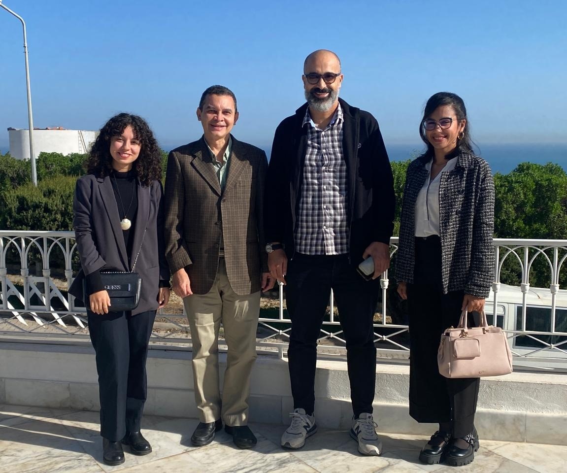 Delegación del Conservatorio Hammam Lif visita Embajada de Venezuela en Túnez