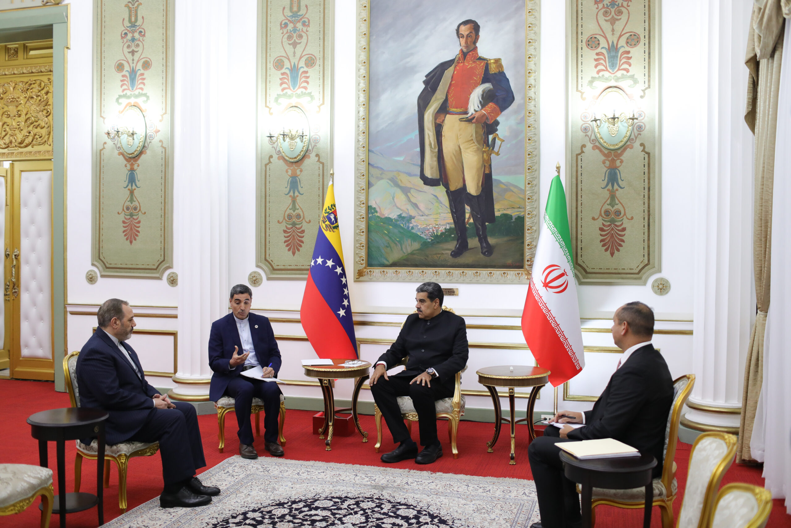 Presidente recibió al Copresidente de la Comisión Mixta de Alto Nivel de Irán