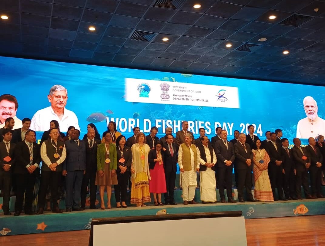 Embajadora en la India participa en celebración del Día Mundial de la Pesca 2024