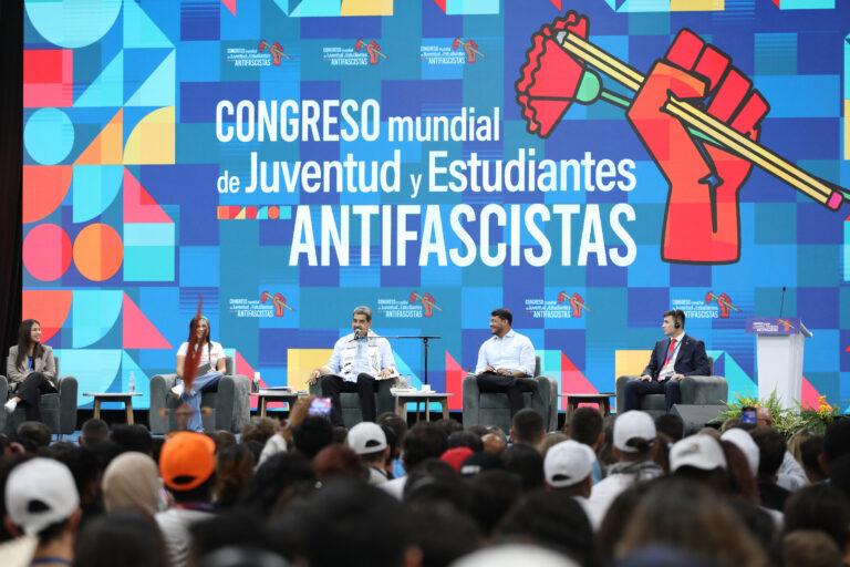 Maduro convocó al Gran Festival Mundial Antifascista