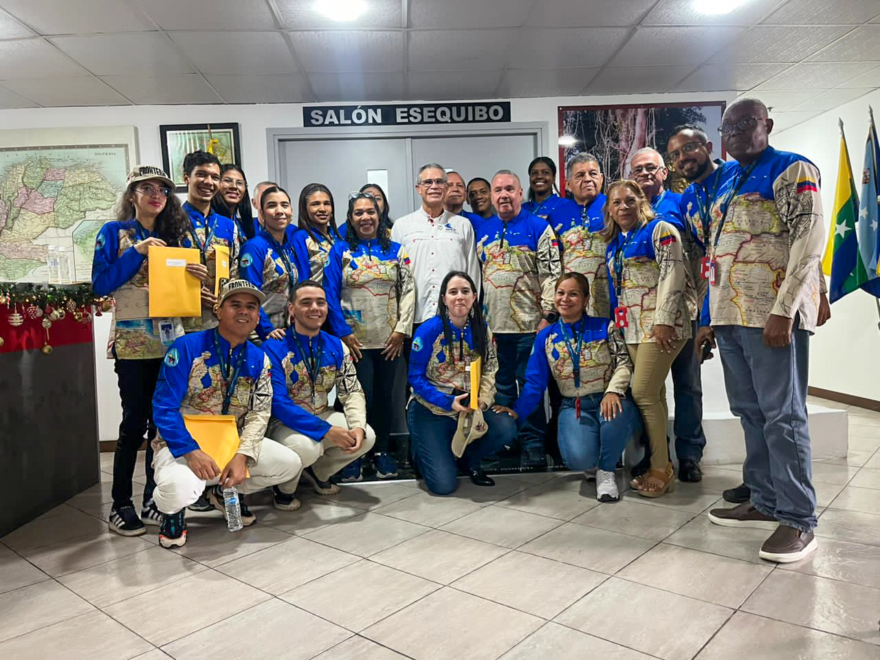 Funcionarios de Cancillería se forman para observadores navales fronterizos