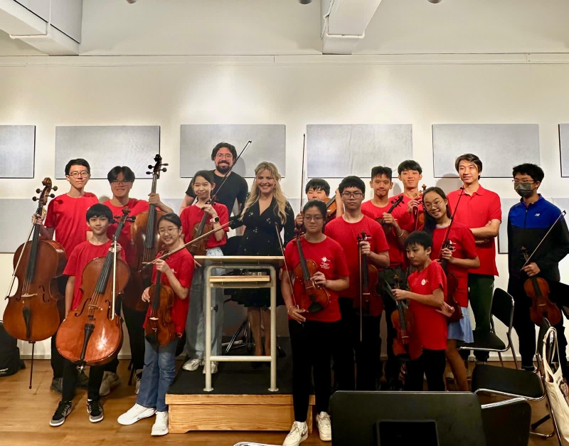 Misión venezolana y Orquesta Filarmónica Juvenil de Singapur organizan compartir