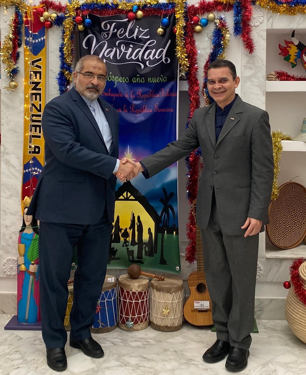 Embajadores de Venezuela e Irán en Túnez destacan buenas relaciones bilaterales