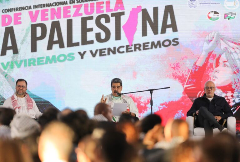 Jefe de Estado condena genocidio en Palestina y complicidad internacional