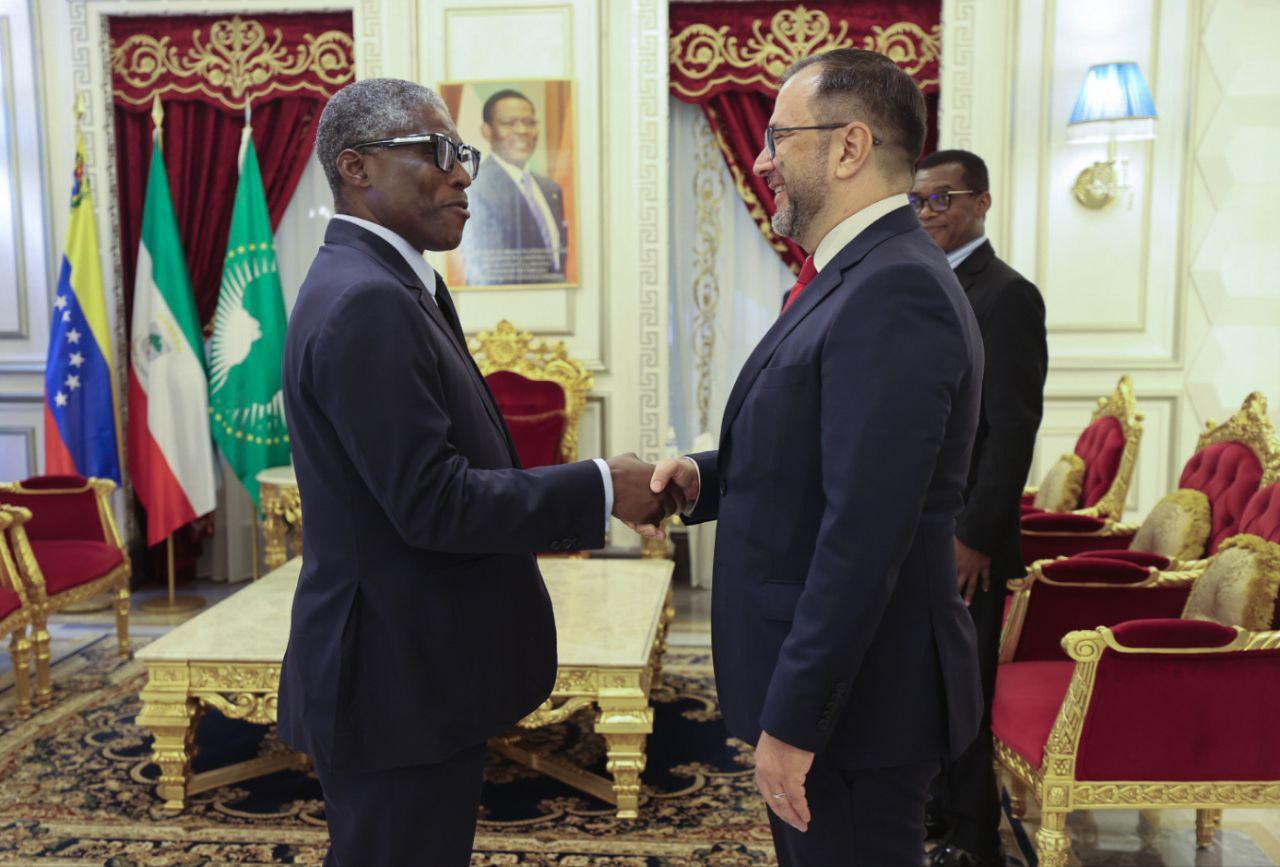Vicepresidente de Guinea Ecuatorial recibe en Malabo al canciller Yván Gil